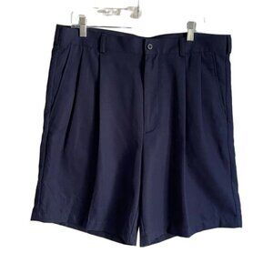 Perry Ellis Navy Blue Mens Shorts with Pockets Size 38